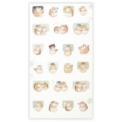 Stickers Ecureuils Volants Douillets