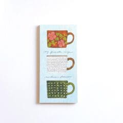 Bloc-Notes Tasses de Thé Préférées