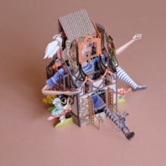 Carte Pop Up - Alice dans le Terrier