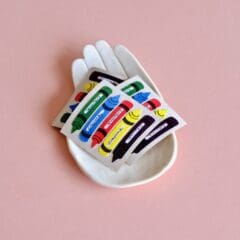 Stickers Vintage Crayola Velours
