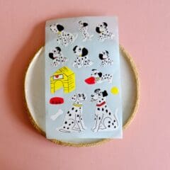 Stickers Vintage Dalmatiens