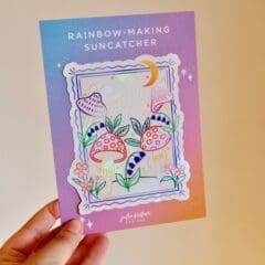 Sun Catcher / Rainbow Maker Champignons Magiques