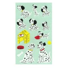 Stickers Vintage Dalmatiens