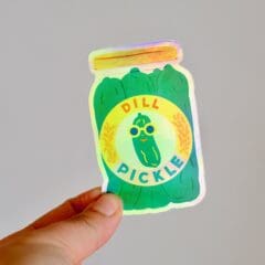 Sticker Holographique Pickles