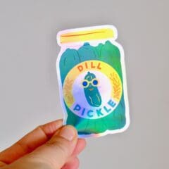 Sticker Holographique Pickles