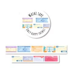 Masking Tape Cartes d'Embarquement