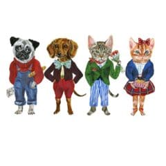 Set Cartes Fancy Fauna - Nathalie Lété