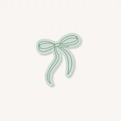 Mini Sticker Noeud Vert