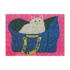 Mini Puzzle - Cat in a Ikea bag