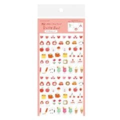 Stickers Journaling - Daily Seal Rouge