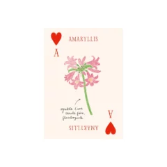 Jeu de 52 cartes - Les Fleurs - Zoé de las Cases