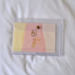 Pochette A6 Transparente