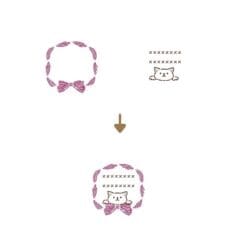 Duo de Tampons Hancoco Slide - Couronne et Chat