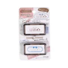 Duo de Tampons Hancoco Deco - Chiens et Noeuds