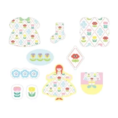 Stickers Charmy Pattern Flower