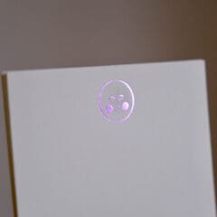 Set de Correspondance Letterpress - Blushing Moon