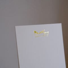 Set de Correspondance Letterpress - Fingers Crossed