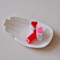 Mini Gommes Coeur Smiley