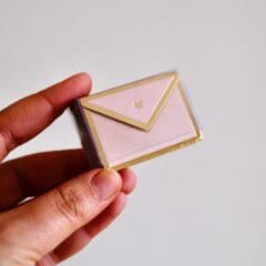 Set de Mini Enveloppes - Love Letter Pastel