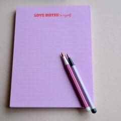 Bloc-Note Love Notes to Myself