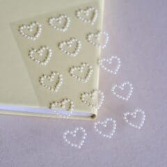 Stickers Coeur de Perle