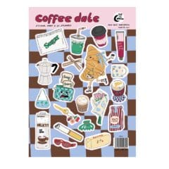 Stickers Coffee Date
