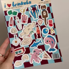 Stickers I Love Trinkets