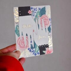 Carte Voeux Bespoke Hello Lover
