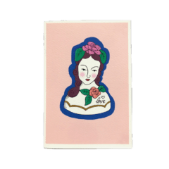 Carte Scintillante Lady Porcelaine