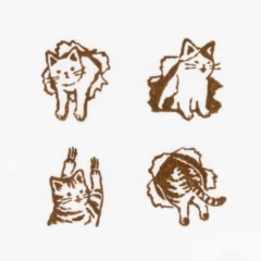 Set de Tampons Japonais - Chats