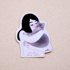 Sticker Chat-leur