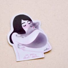 Sticker Chat-leur