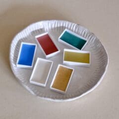 Palette Aquarelle Japonaise Metalic