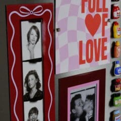 Cadre Magnétique Photobooth - With a Bow