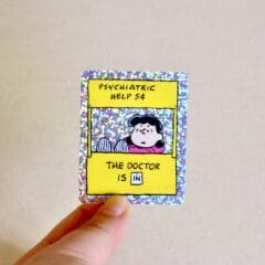 Sticker Snoopy - The Doctor Is In