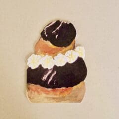 Carte Religieuse au Chocolat