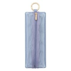 Trousse Plate Emily Bleu Gris