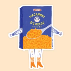 Maggie Mac N' Cheese Sticker