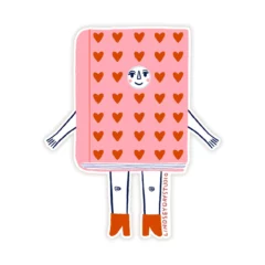 Romance Book Friend Sticker