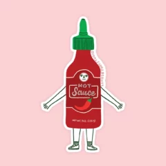 Spicy Sam Sticker