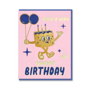 Carte Yummy Birthday Cake