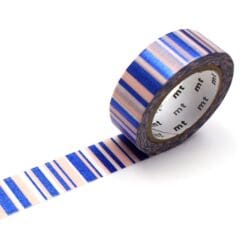 Masking Tape Bayadère Bleu