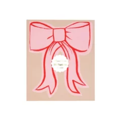 Serviettes de Table Noeud Rose
