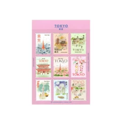 Stickers Timbres Tokyo