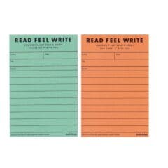 Read Feel Write Memo Pad