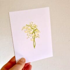 Carte Brin de Muguet