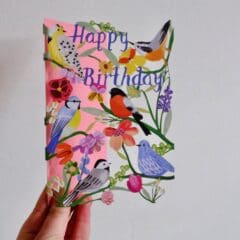 Papercut Bright Birds