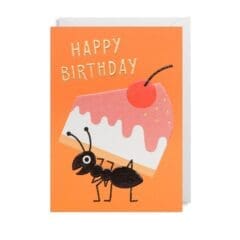 Carte Fourmi d'Anniversaire