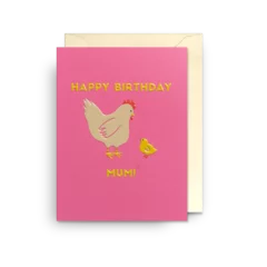 Mini Carte Maman Poule