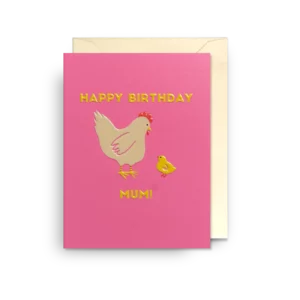 Mini Carte Maman Poule